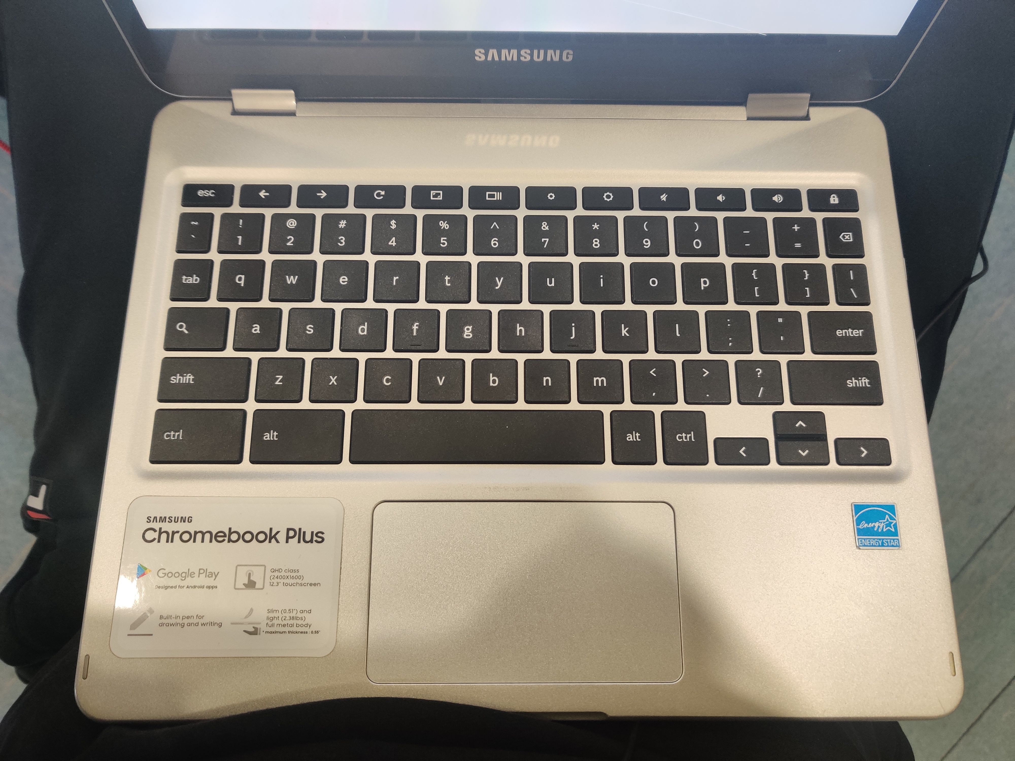 Keyboard and Trackpad