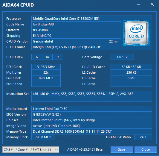 CPU ID